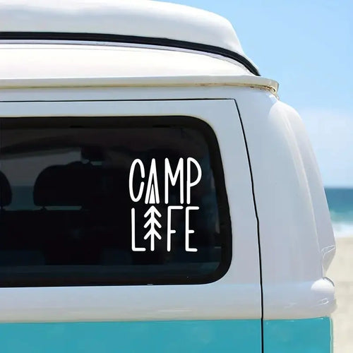 "Camp Life" Vinyl Decal Sticker