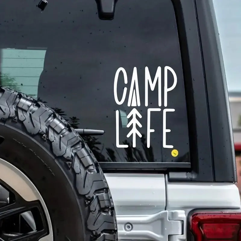 "Camp Life" Vinyl Decal Sticker