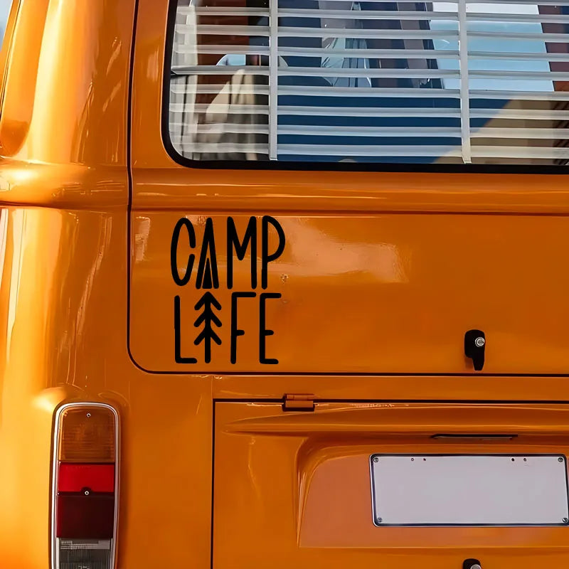 "Camp Life" Vinyl Decal Sticker