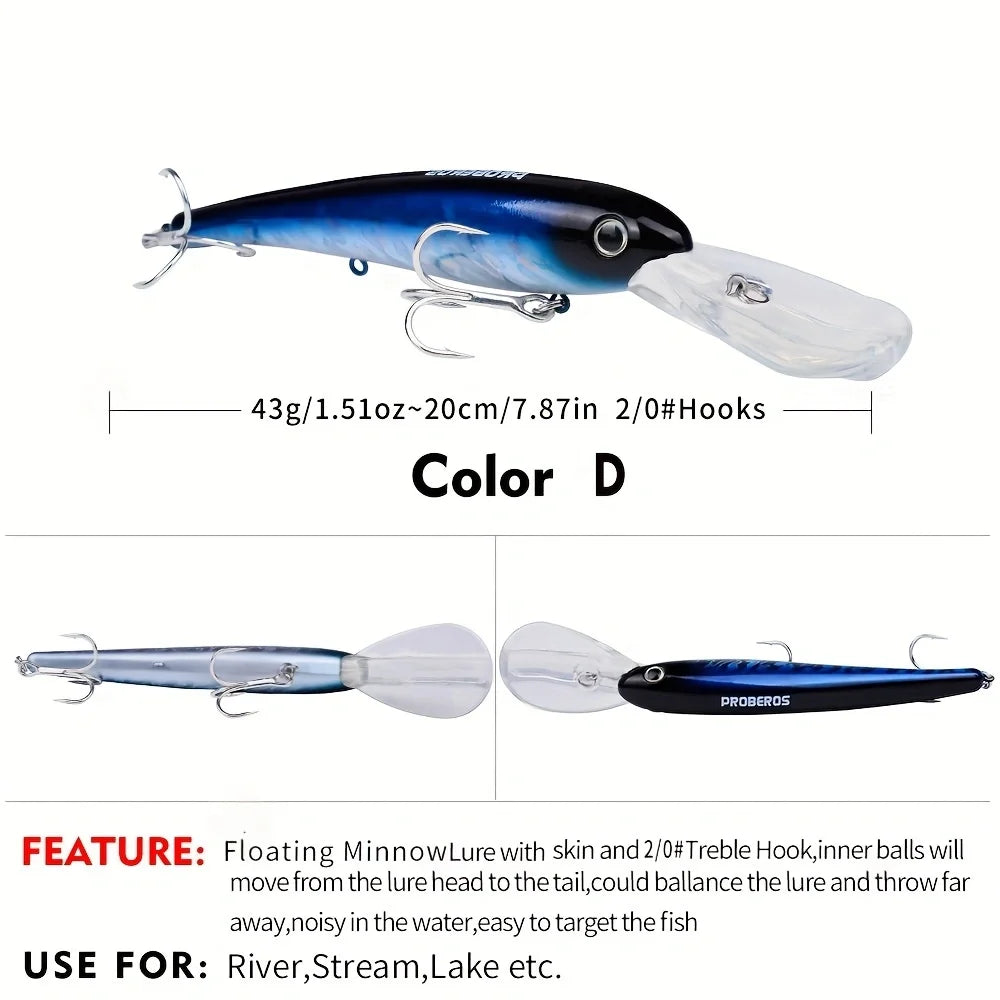 20cm Floating Fishing Lure with Hooks